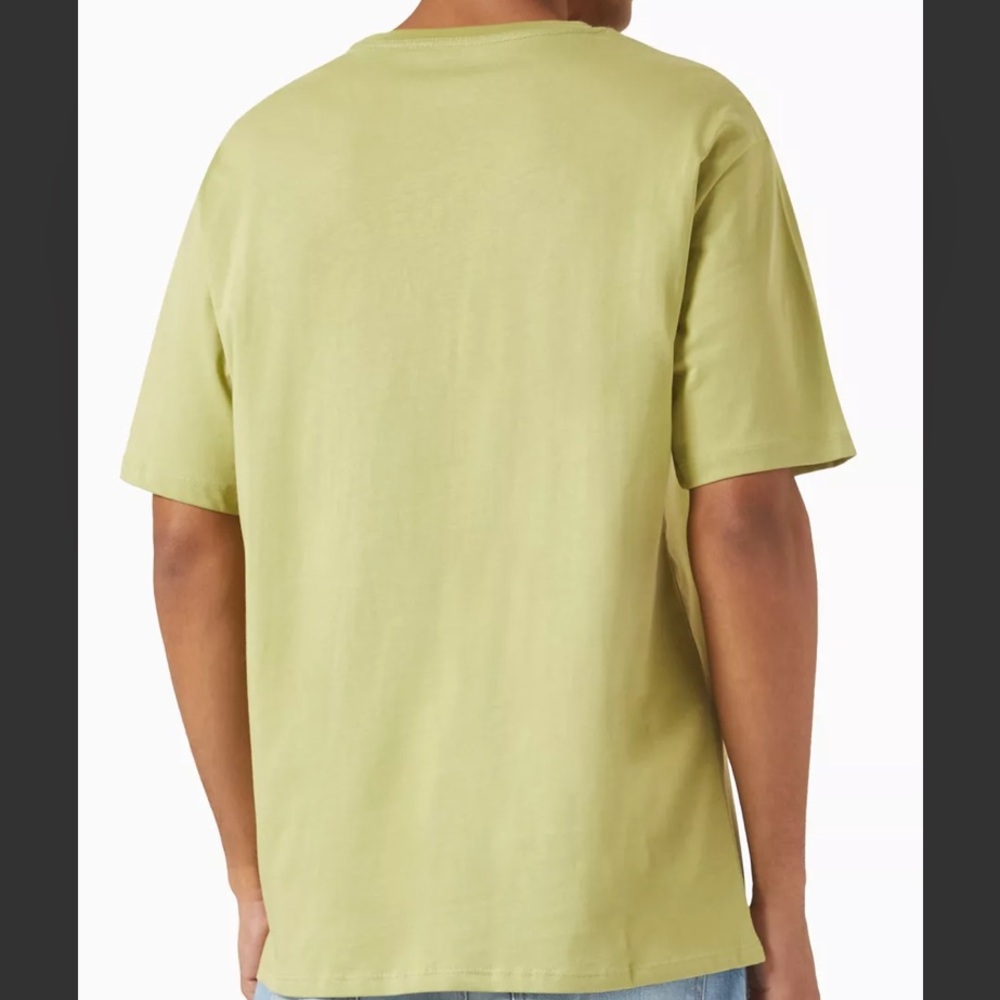 SATURDAYS NYC Saturdays Green Block T-shirt in Cotton Size XL - Picture 3 of 5